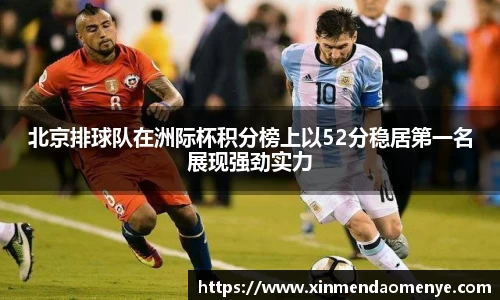 北京排球队在洲际杯积分榜上以52分稳居第一名展现强劲实力